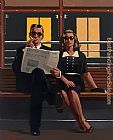 Jack Vettriano A Very Married Couple painting